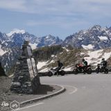 col du galibier à moto