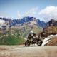 motrbike group tour in the french alps
