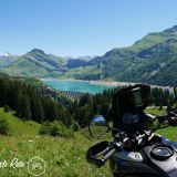 itinéraire moto en suisse et italie