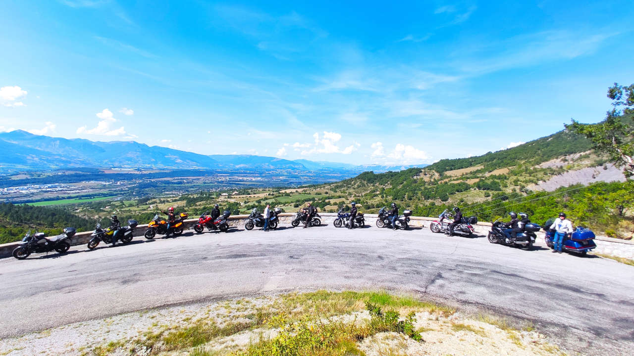 guided motorcycle tours france