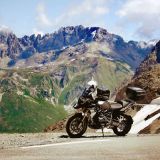 circuit moto dans les alpes françaises