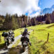 off road motorcycle tour in the alps