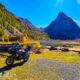 offroad motocycle tour in the french alps